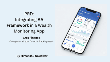 AA Framework Integration – Wealth Monitoring App PRD